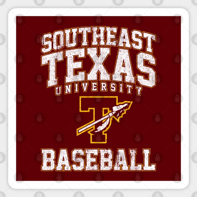 Southeast Texas University Baseball Magnet by huckblade